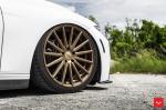 BMW 3-Series Sedan Alpine White on Vossen Wheels (VFS2) 2017 года